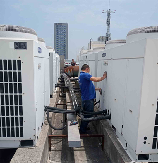 舞阳中央空调制热和不制冷系统维修方法